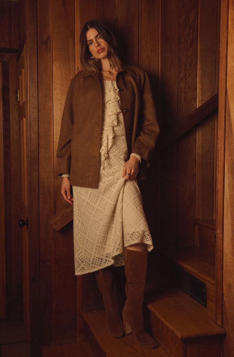 Astr The Label Dorian Dress Cream