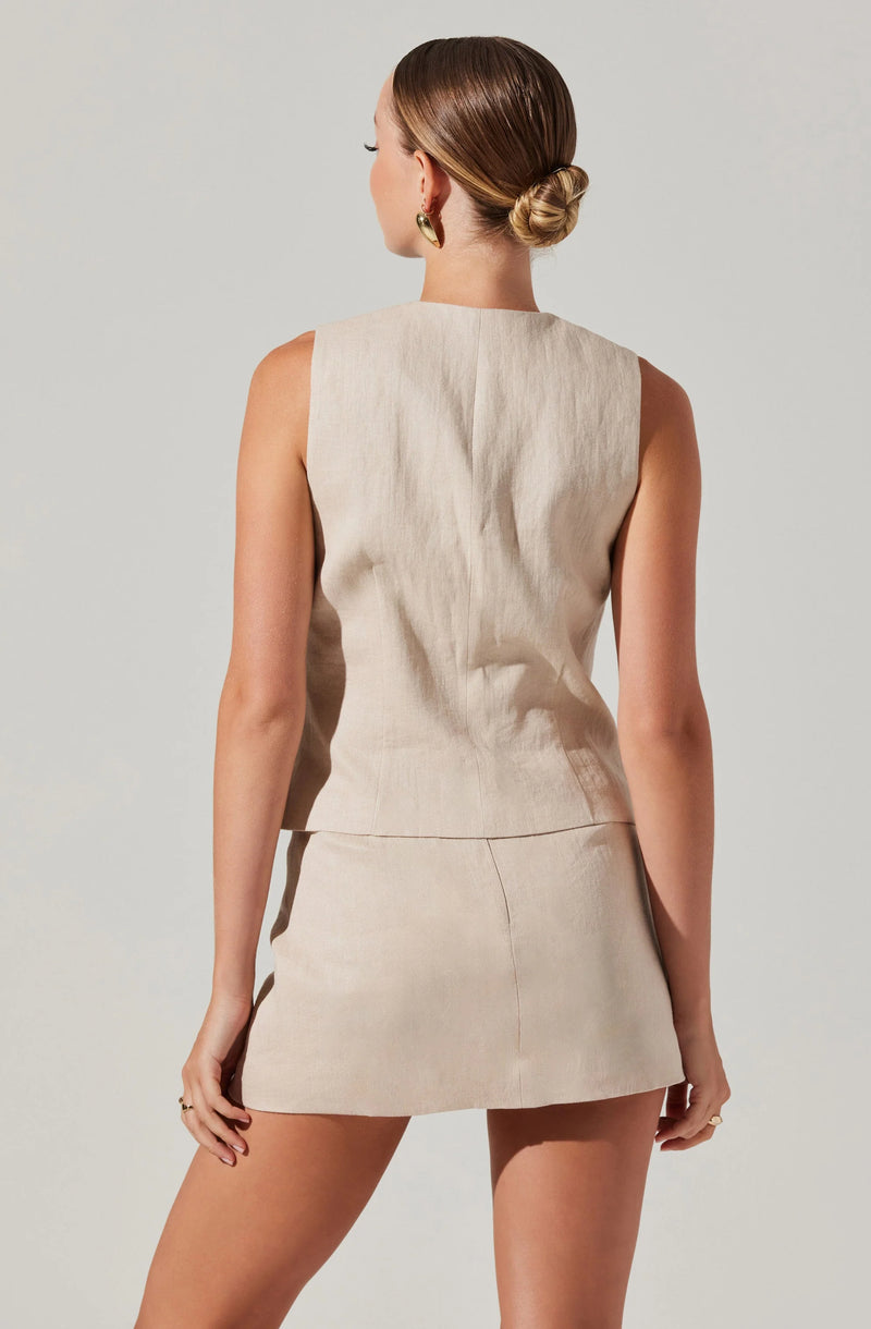 Astr The Label Kaiko Vest Natural