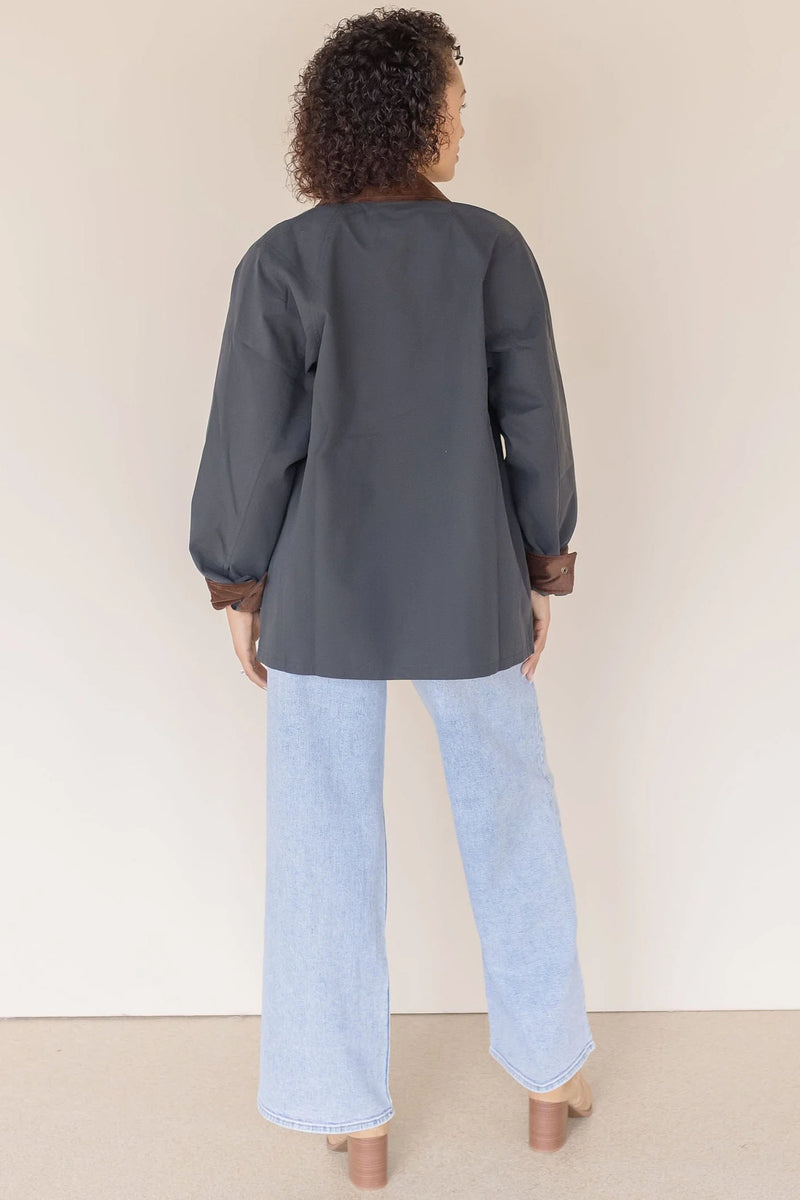 Astr The Label Rylan Jacket Navy