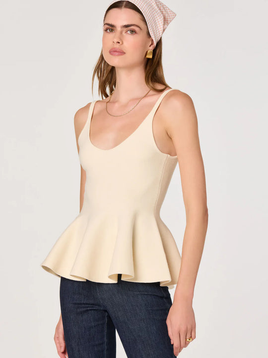 Astr the Label Alaya Top Cream