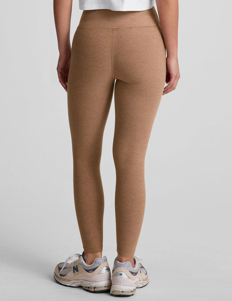 Beyond Yoga Spacedye Caught In The Midi Hw Legging Desert Sand Heather
