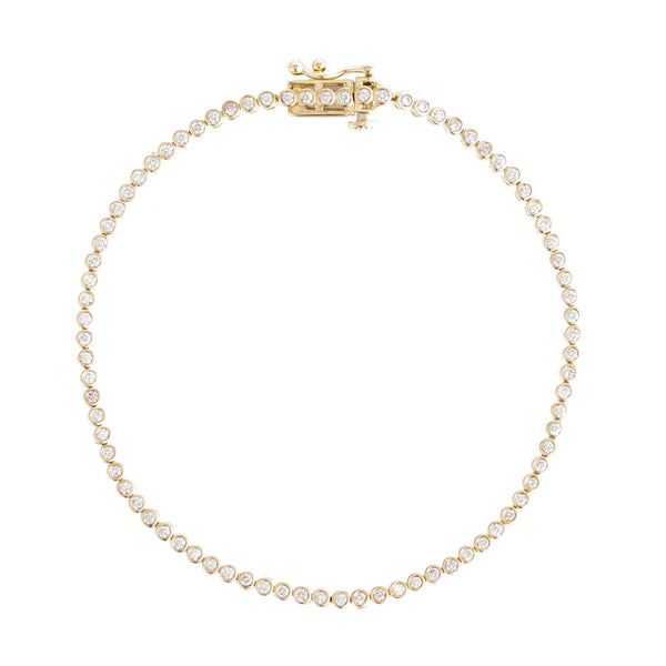 Ariel Gordon Jewelry Diamond Bezel Tennis Bracelet
