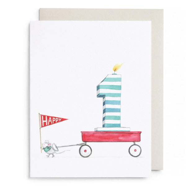 E Frances Paper 1st Bday