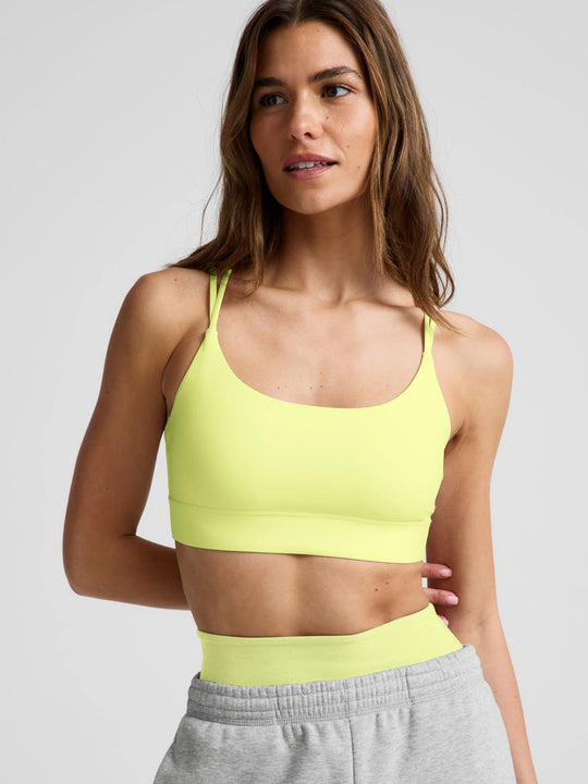 Beyond Yoga Spacedye Back To It Strappy Bra Electric