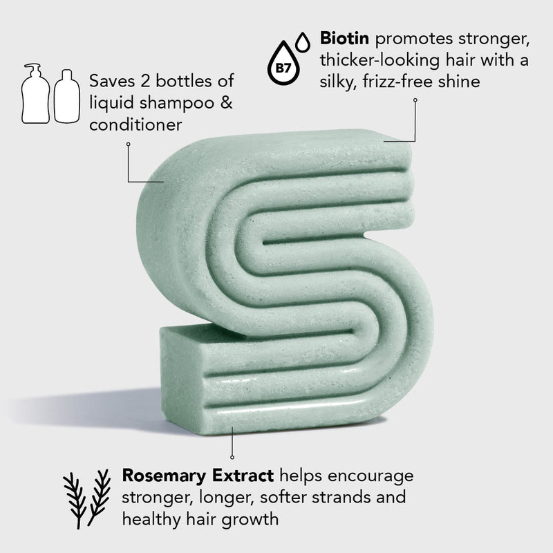Kit.Sch Rosemary & Biotin Volumizing Solid Shampoo