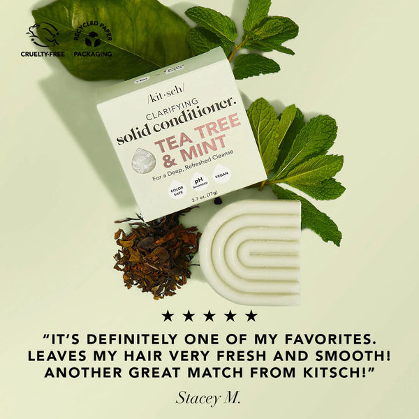 Kit.Sch Tea Tree & Mint Clarifying Solid Conditioner