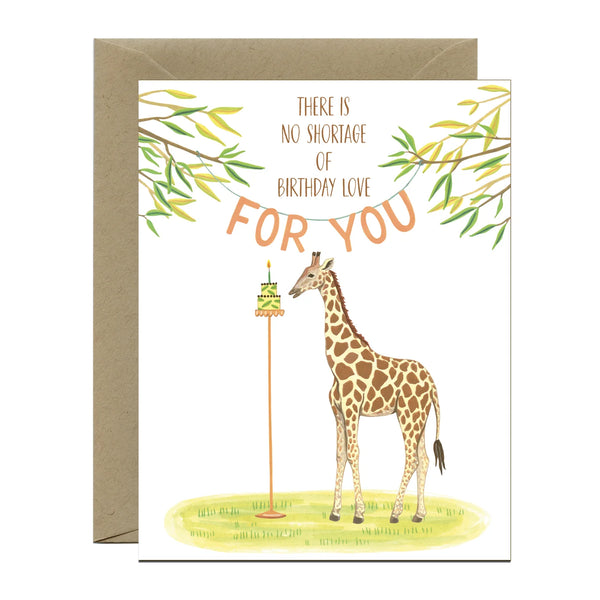 Yeppie Paper Giraffe Birthday