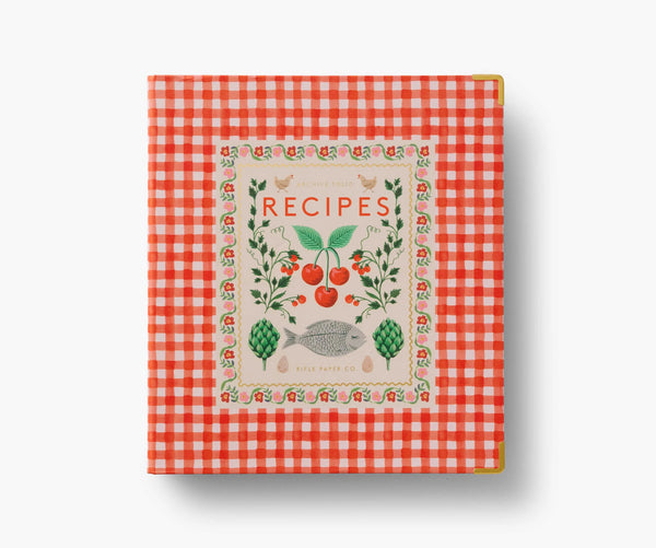 Rifle Paper Co. Cherry Farm Recipe Binder