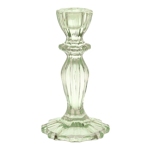 Talking Tables Boho Green Glass Candle Holder