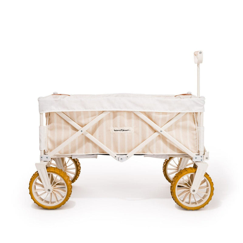 Business & Pleasure Beach Cart - Monaco Natural Stripe