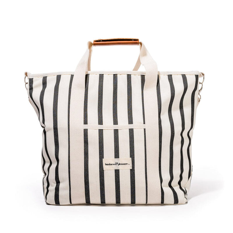 Business & Pleasure Cooler Tote Bag - Monaco Black Stripe