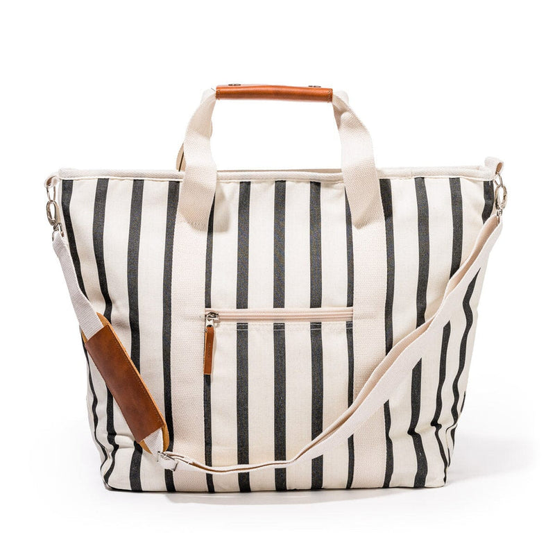 Business & Pleasure Cooler Tote Bag - Monaco Black Stripe