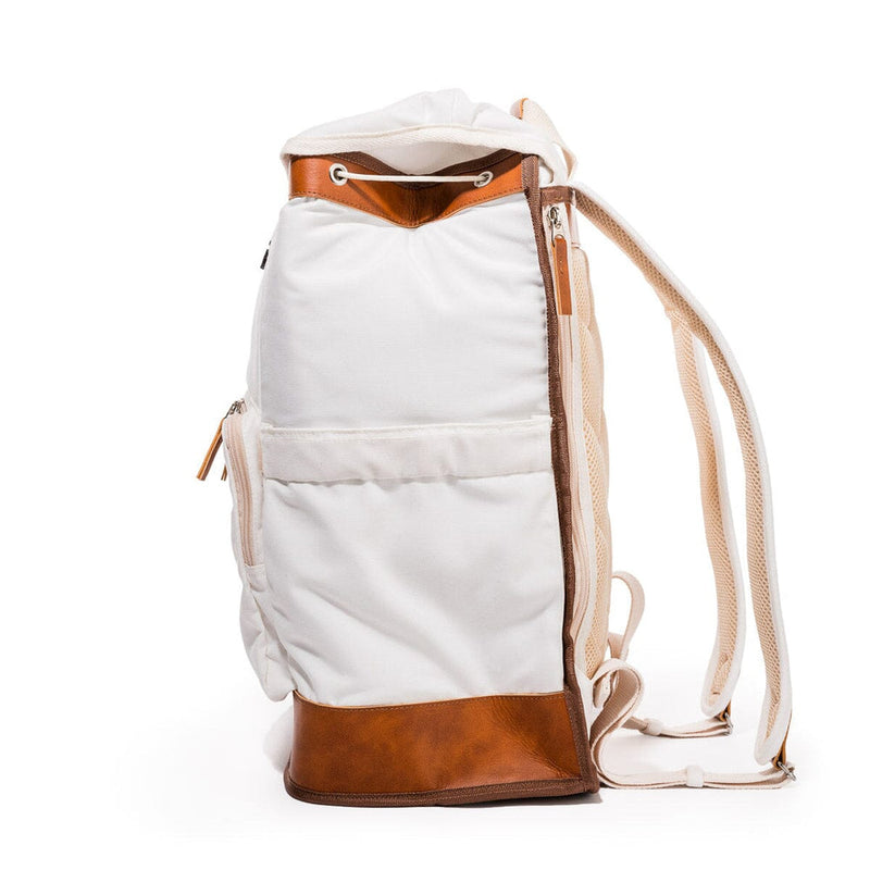 Business & Pleasure Backpack Cooler - Riviera White