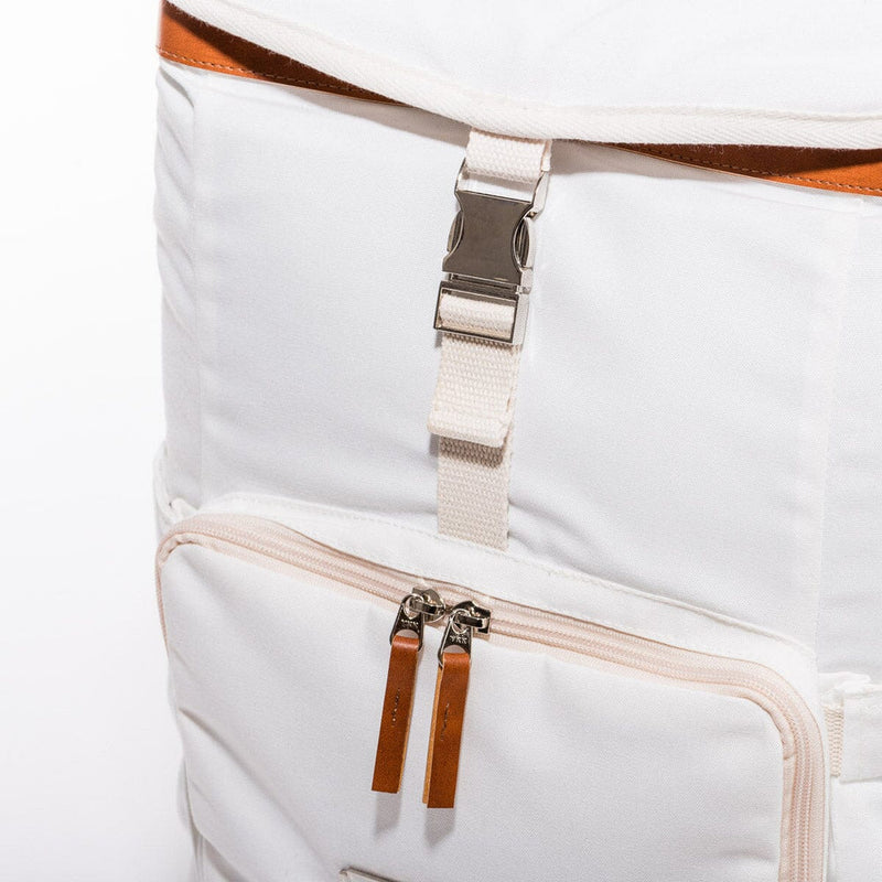 Business & Pleasure Backpack Cooler - Riviera White