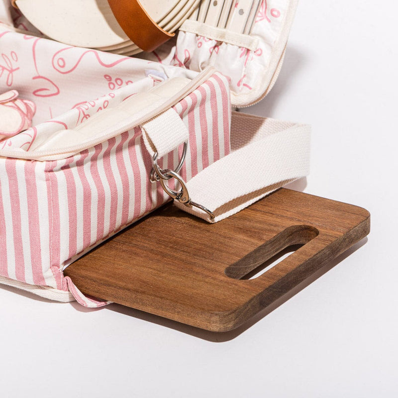 Business & Pleasure Picnic Set - Laurens Pink Stripe