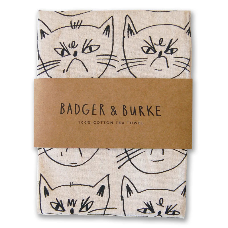 Badger + Burke Snitty Kitty - Lice is Beautiful - Tea Towel