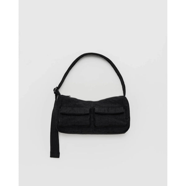 Baggu Cargo Shoulder Bag - Black SP24