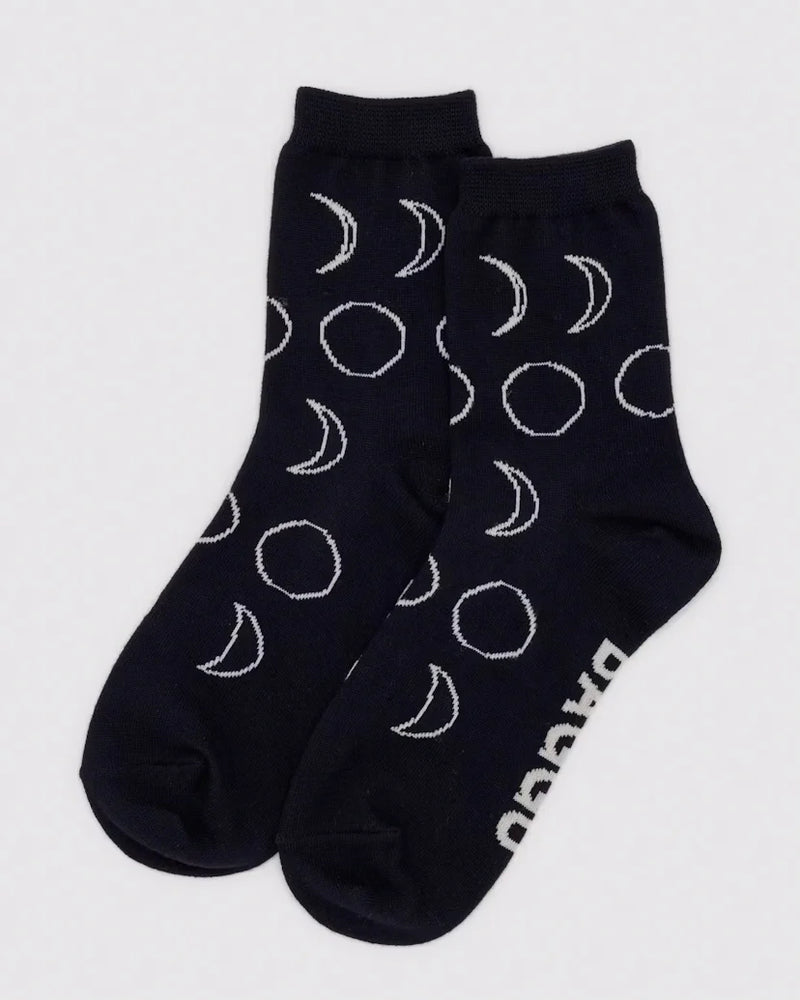 Baggu Crew Sock - Moon