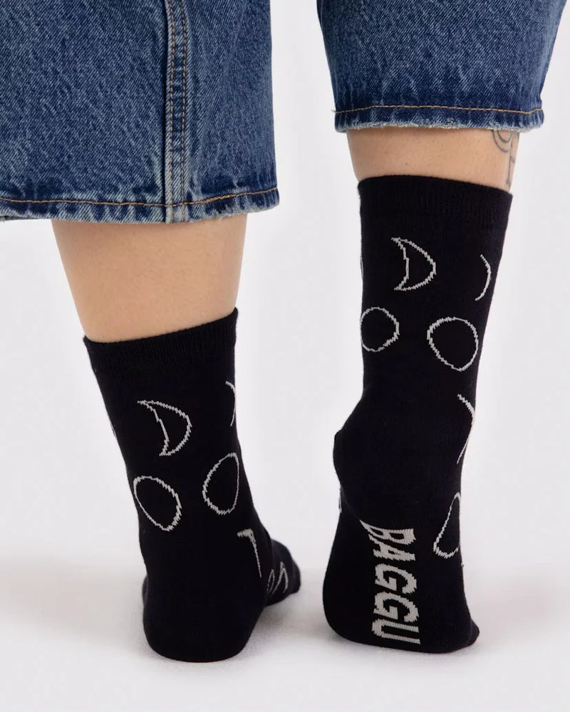 Baggu Crew Sock - Moon