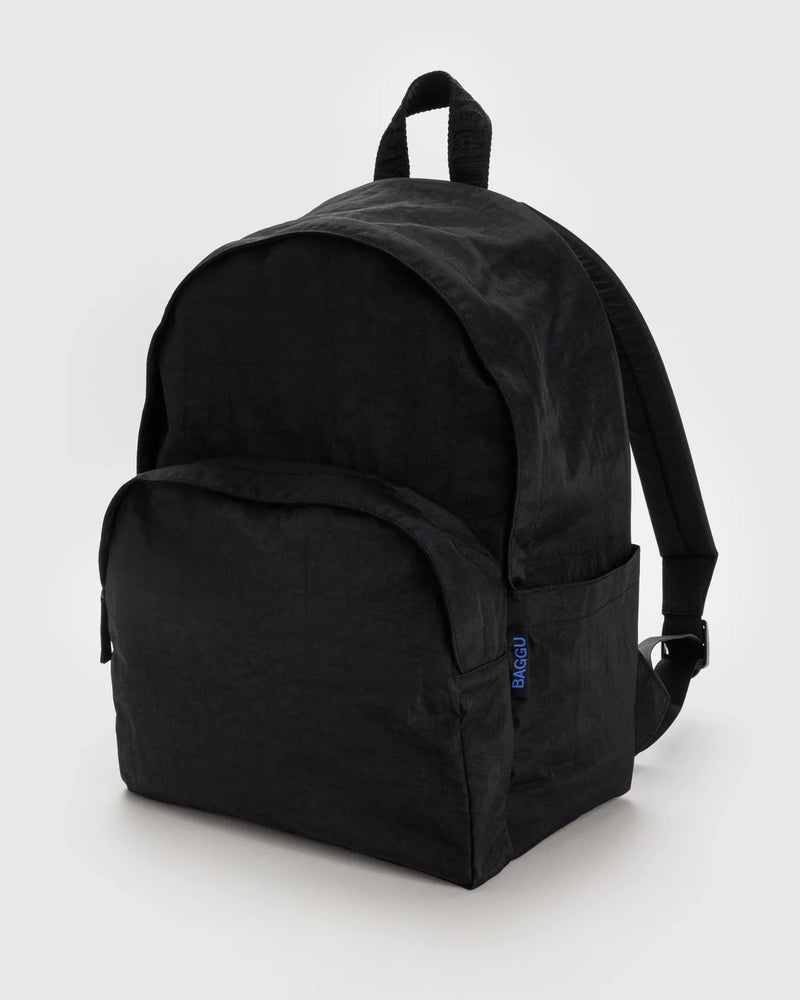 Baggu Large Nylon Backpack - Black