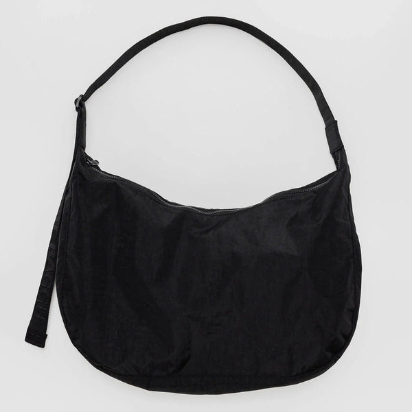 Baggu Large Nylon Crescent Bag - Black FA24