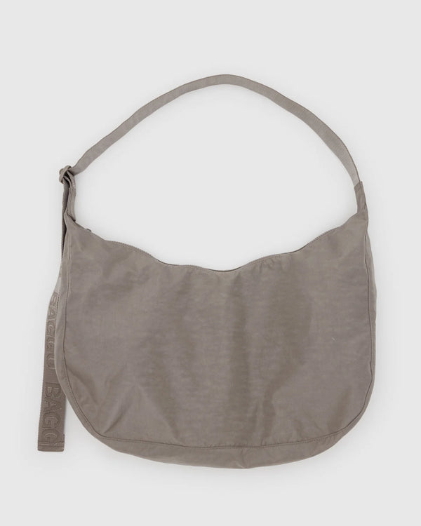 Baggu Large Nylon Crescent Bag - Dove