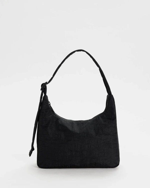 Baggu Mini Nylon Shoulder Bag - Black FA23