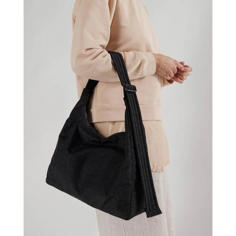 Baggu Nylon Shoulder Bag - Black SP23