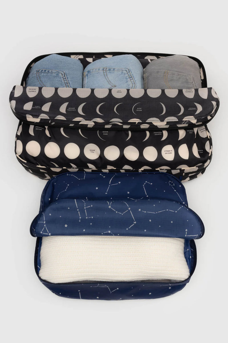 Baggu Large Packing Cube Set - Night Sky