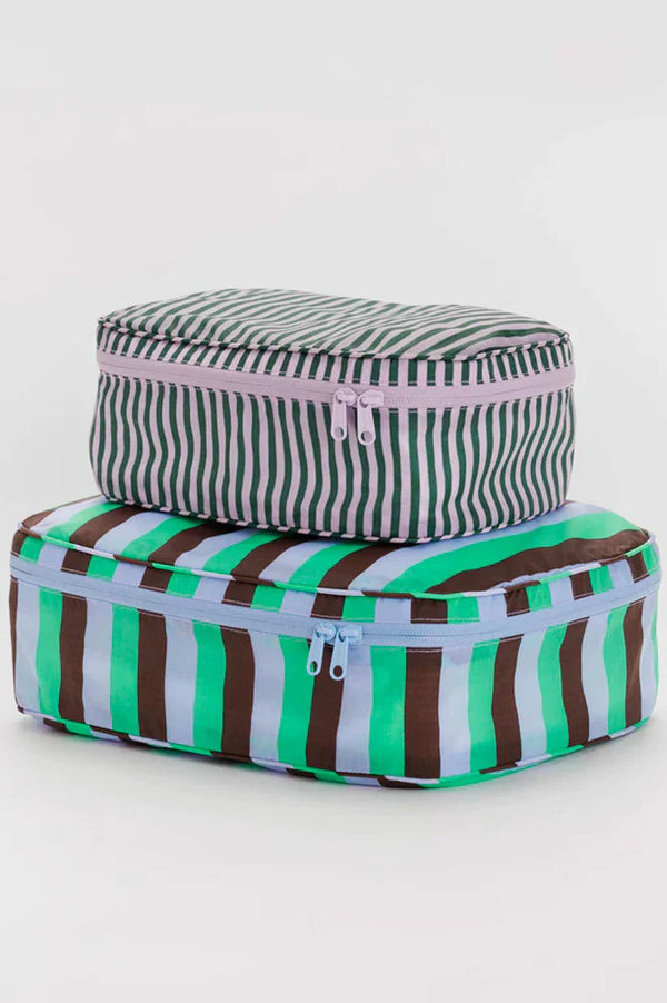 Baggu Packing Cube Set - Vacation Stripe Mix