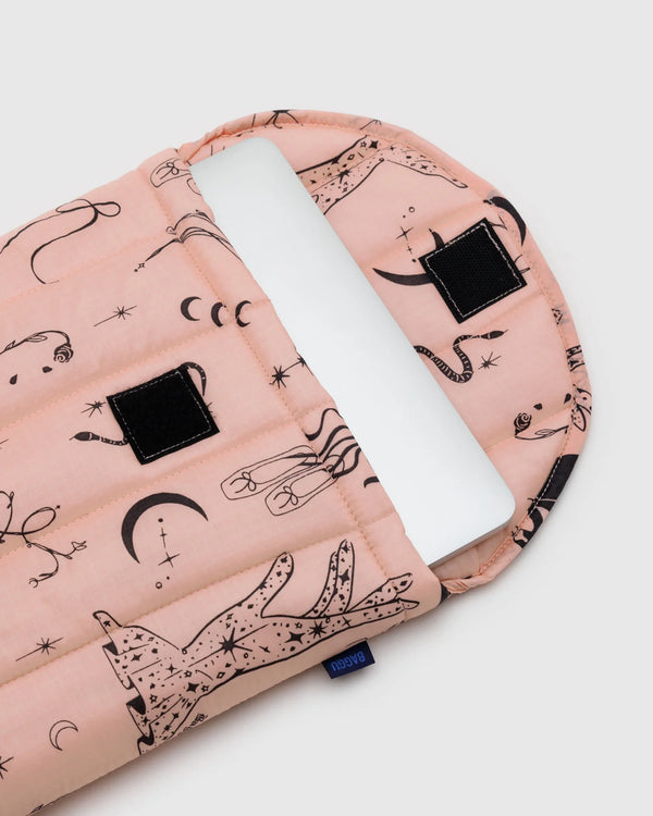 Baggu Puffy Laptop Sleeve 13"/14" - Ballet Icons