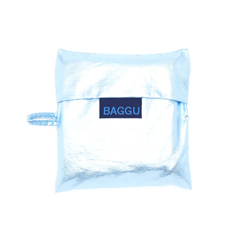 Baggu Standard Baggu - Metallic Light Blue