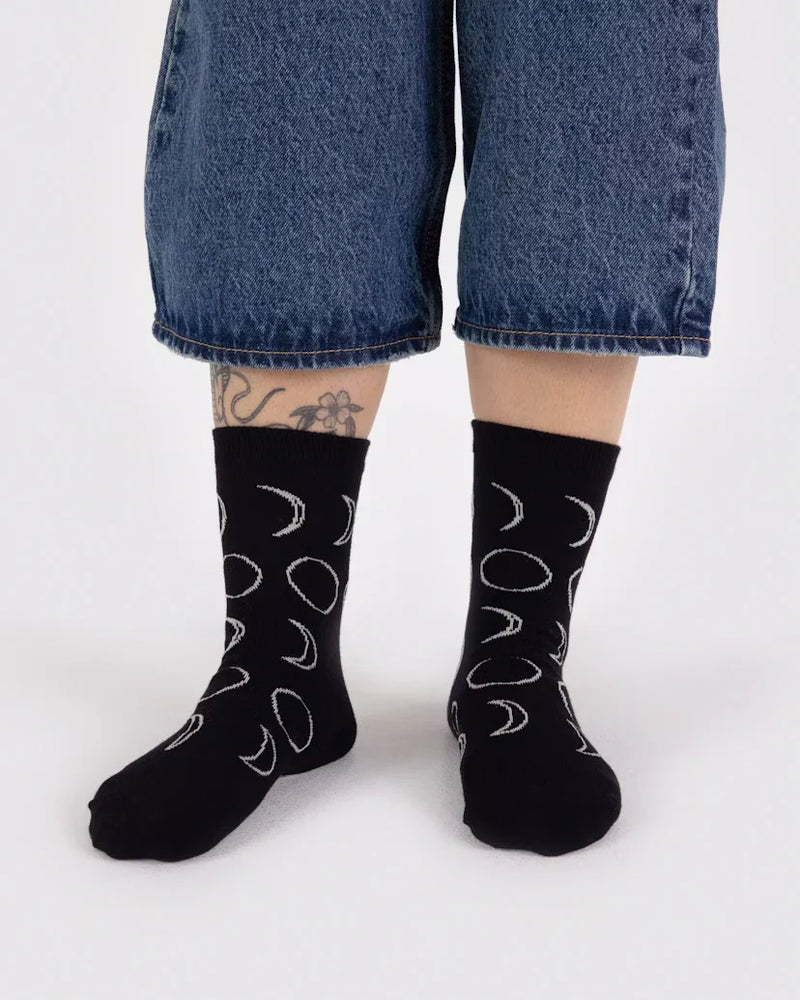 Baggu Crew Sock - Moon