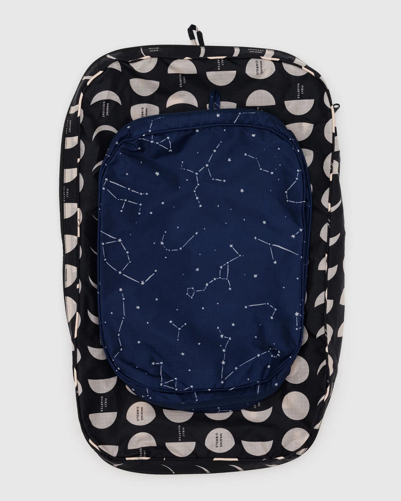 Baggu Large Packing Cube Set - Night Sky