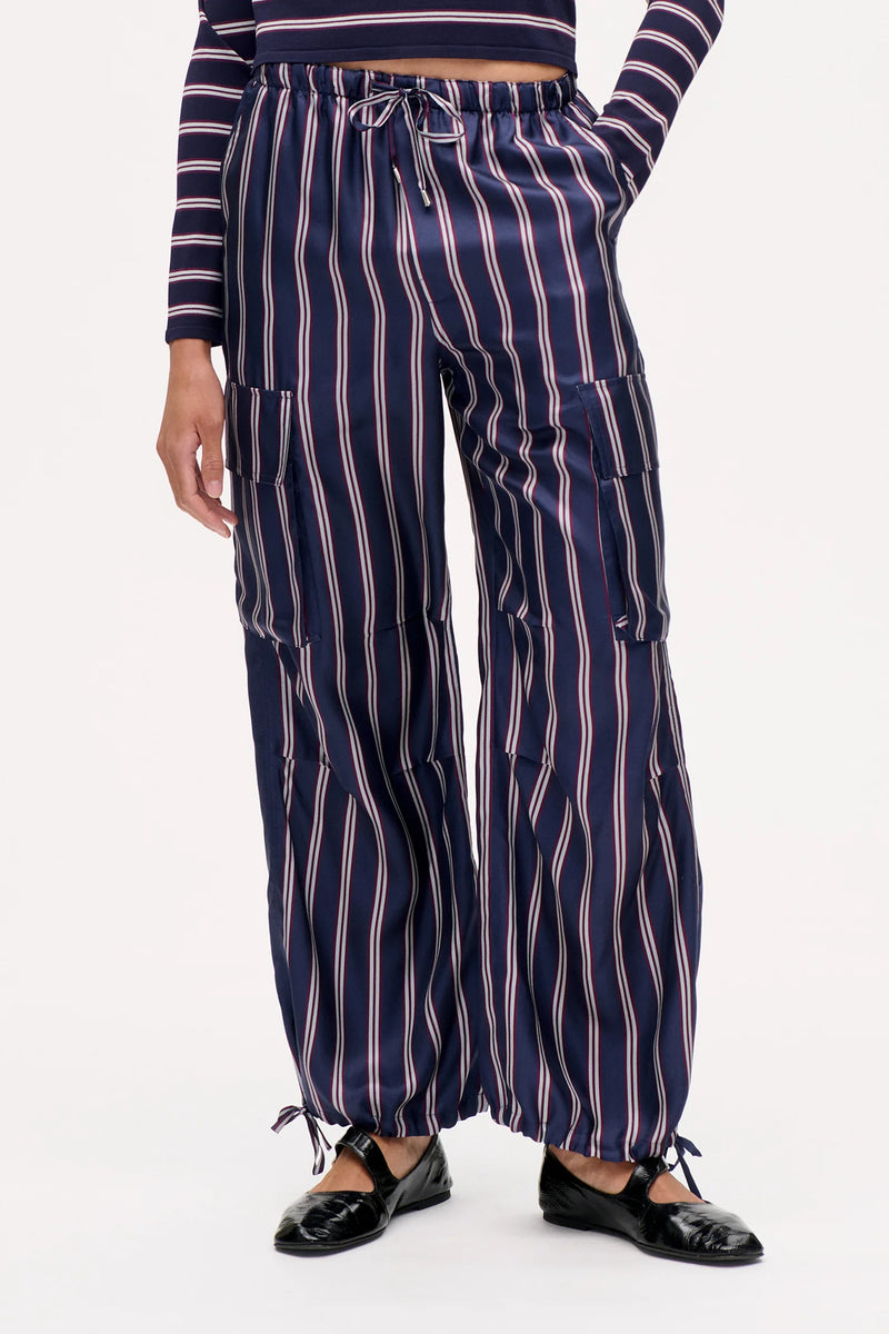 Baum Und Pferdgarten Nasreen Navy Plum Stripe