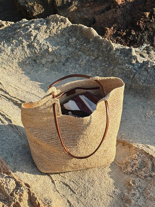 Bembien Amaya Tote Natural Raffia
