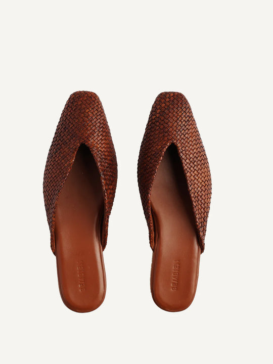 Bembien Faye Mule - Net Sienna