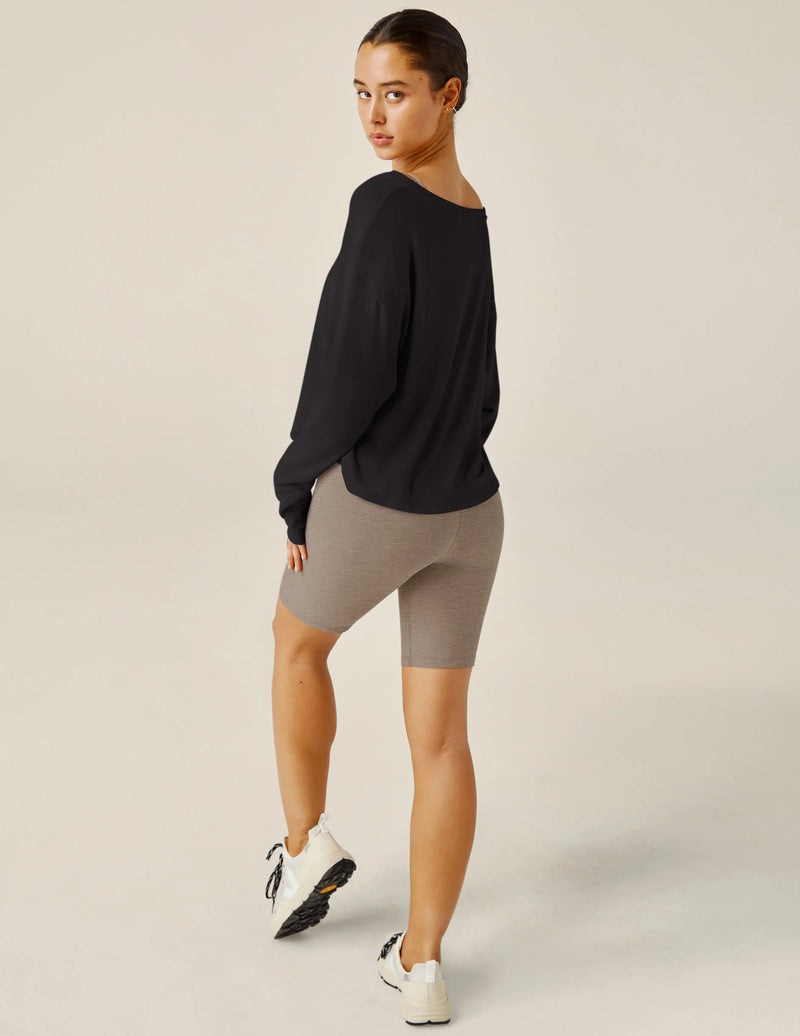 Beyond Yoga Let Loose Pullover Black