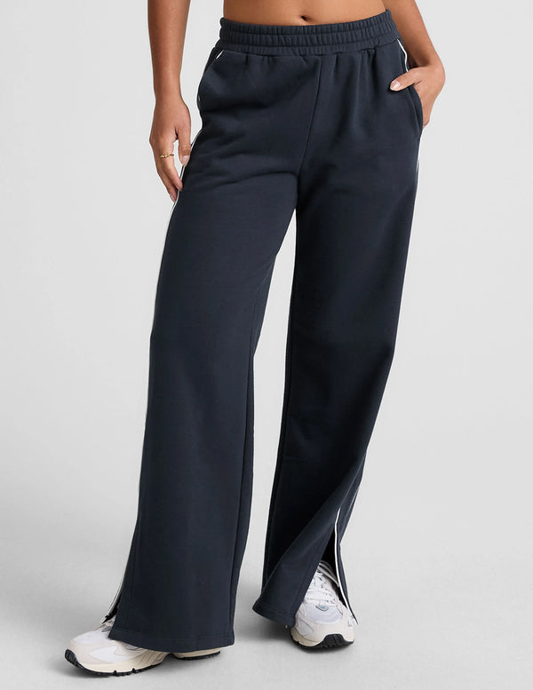 Beyond Yoga Luxefleece Piper Wide Leg Pant Nocturnal Navy