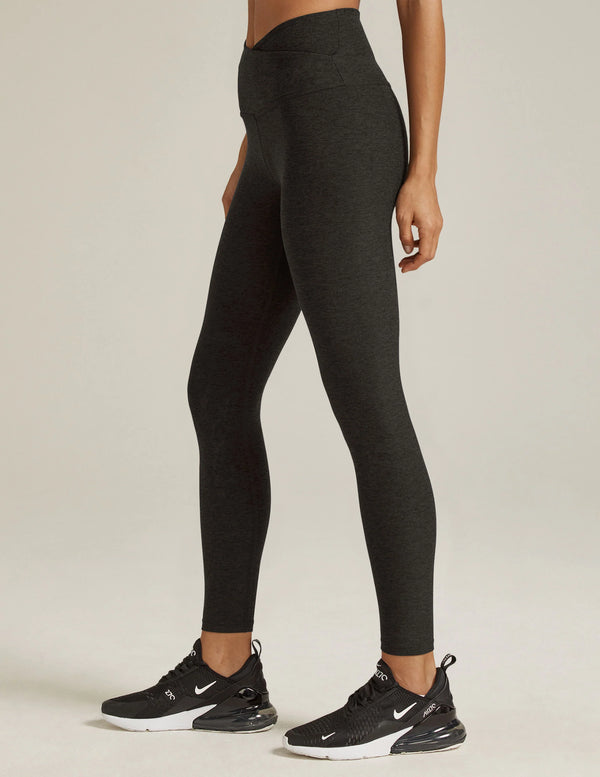 Beyond Yoga Spacedye At Your Leisure Hw Midi Legging Darkest Night