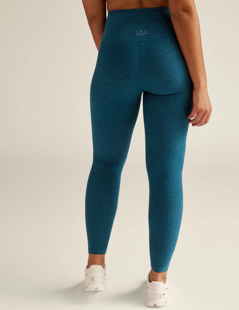 Beyond Yoga Spacedye Caught In The Midi Hw Legging Blue Gem Heather