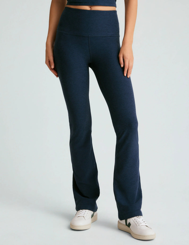 Beyond Yoga Spacedye Practice Bootcut Pant Nocturnal Navy