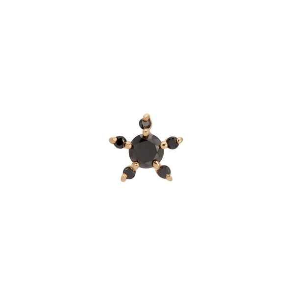 Jennie Kwon Designs Black Diamond Sprout Stud (Single)