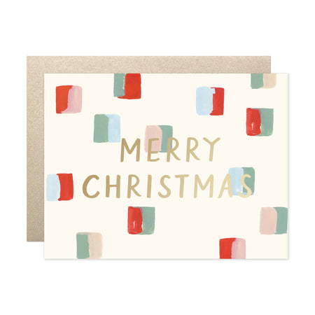 Our Heiday Blocks Merry Christmas Card - Box Set