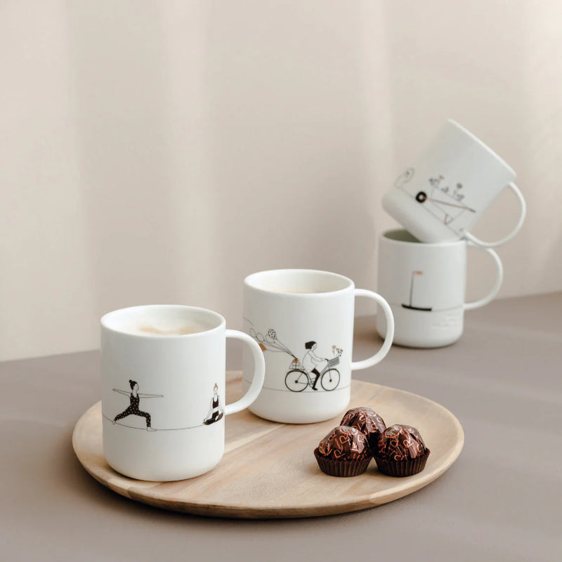 Blomus Mug w Yoga Graphic