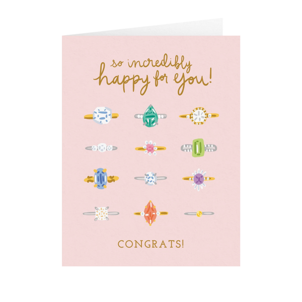 Bloomwolf Studio Congrats Rings