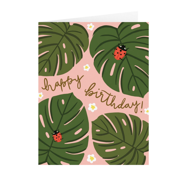 Bloomwolf Studio Monstera Birthday