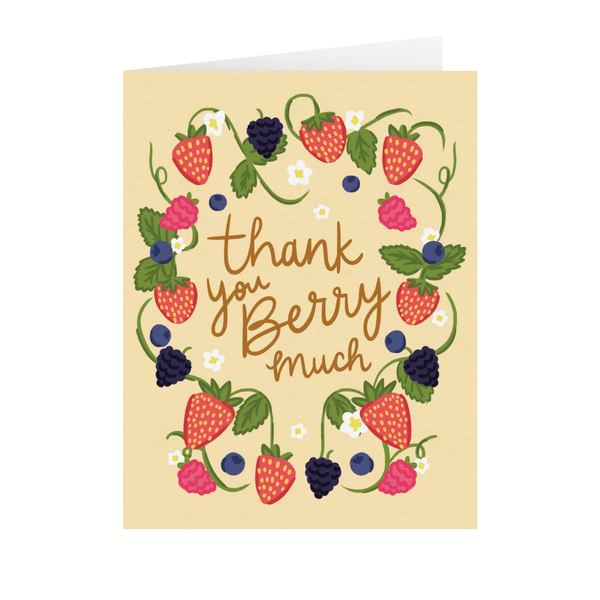 Bloomwolf Studio Thank You Berry