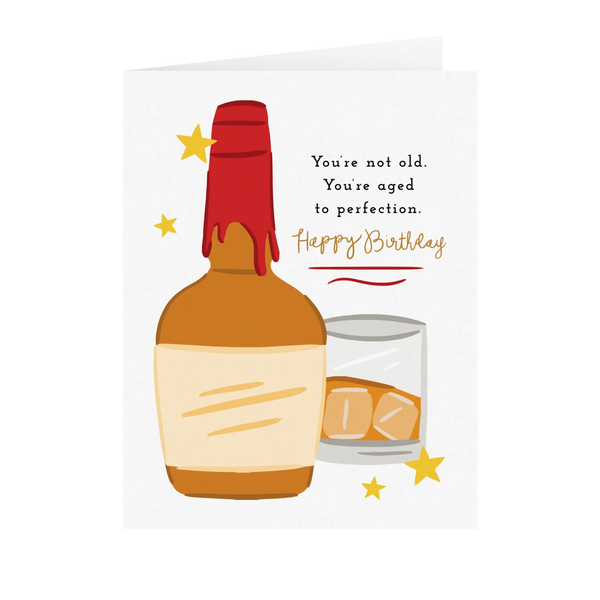 Bloomwolf Studio Whiskey Birthday