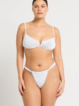 Bond-Eye Georgia Brief - Optic White Leopard